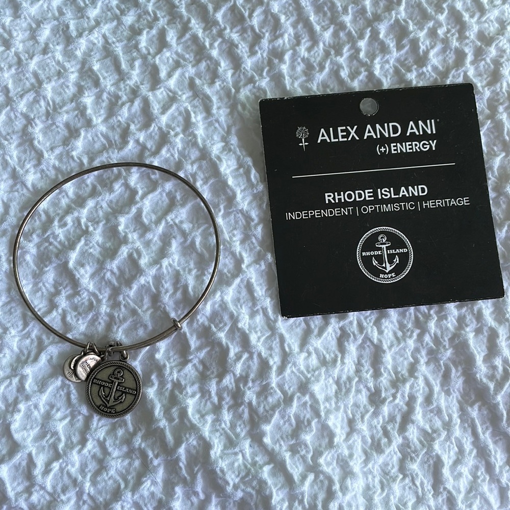 Alex & Ani (+) Energy Rhode Island Charm Bracelet